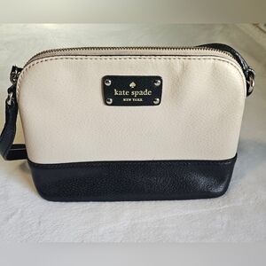 Kate Spade Black and Cream Women's Bag